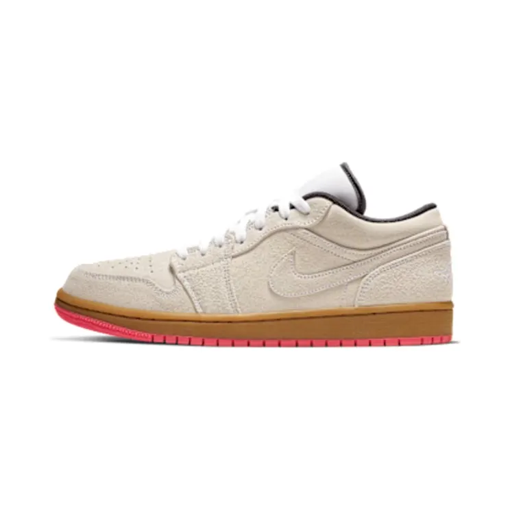 Air Jordan 1 Low “White / Gum Yellow / Hyper Pink” (553558-119)