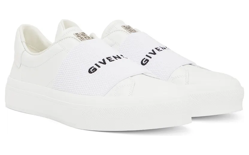 Givenchy White City Court Slip-On Sneakers (BH005XH14X100) (4)