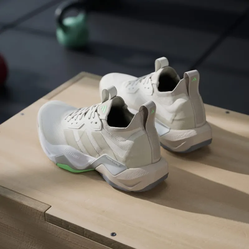Adidas Rapidmove ADV 2 Chalk White / Beige / Lime Burst (JS3171)