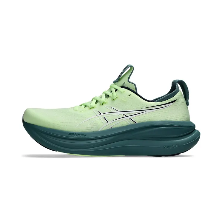 ASICS GEL-NIMBUS 28 “Illuminate Yellow / Foggy Teal” (1011C127-750)