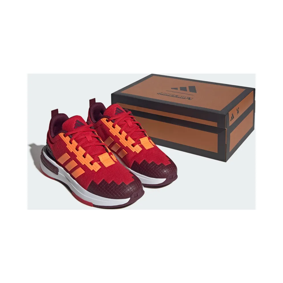 Adidas Pro Minecraft GS “Better Scarlet Lucid Orange” (JR1968)