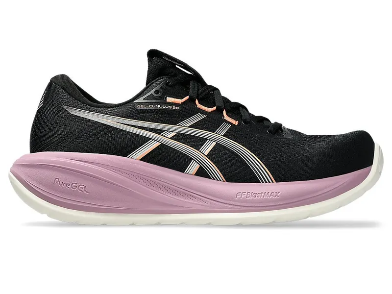 ASICS GEL-CUMULUS 28 “Black / Taro Purple” (1012B916-004)