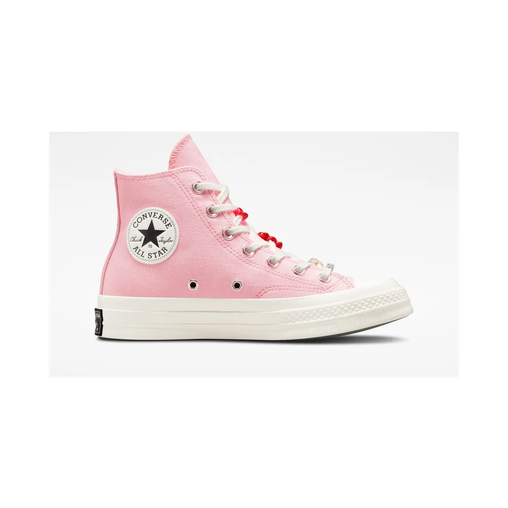 Converse Chuck 70 DIY Beads Sunrise Pink/egret/black
