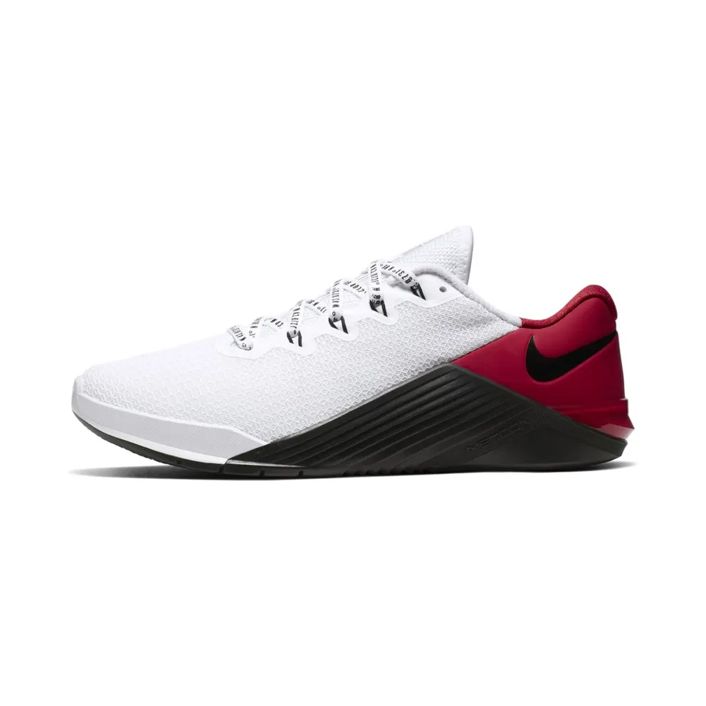 Nike Metcon 5 White University Red White/Black/University Red (CW0526-106)