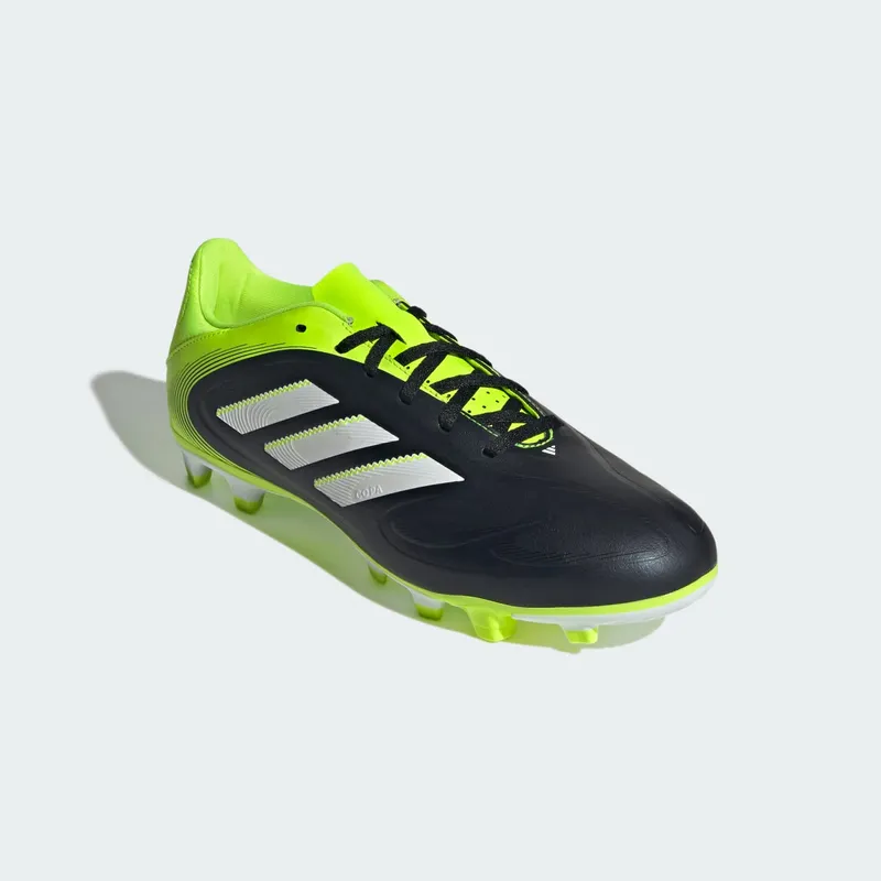 adidas Copa Pure 3 Club FG/MG Core Black Cloud White Lucid Lemon (JR2896)
