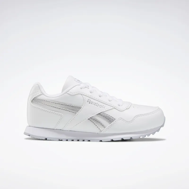 Reebok Royal Glide White / Silver Metallic / White
