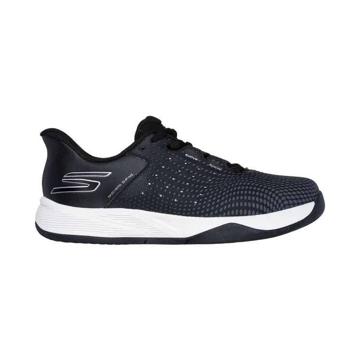 Skechers Slip-Ins Relaxed Fit Viper Court Reload “Black / White” (172101BKW)
