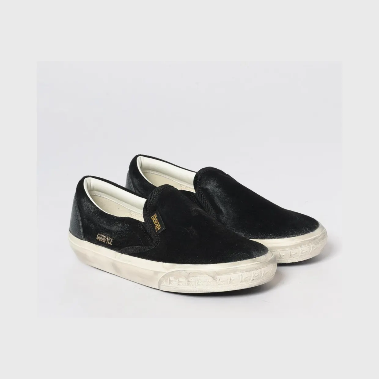 Golden goose VCE Penstar Used Suede Sneakers Black (GWF00306F00694990100)