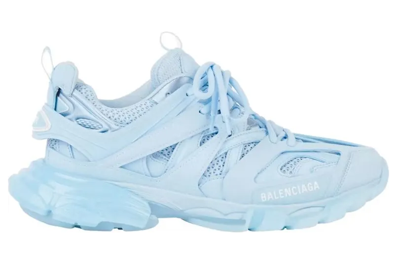 Balenciaga Triple S Clear Sole Light Blue (647742W3BM24200)