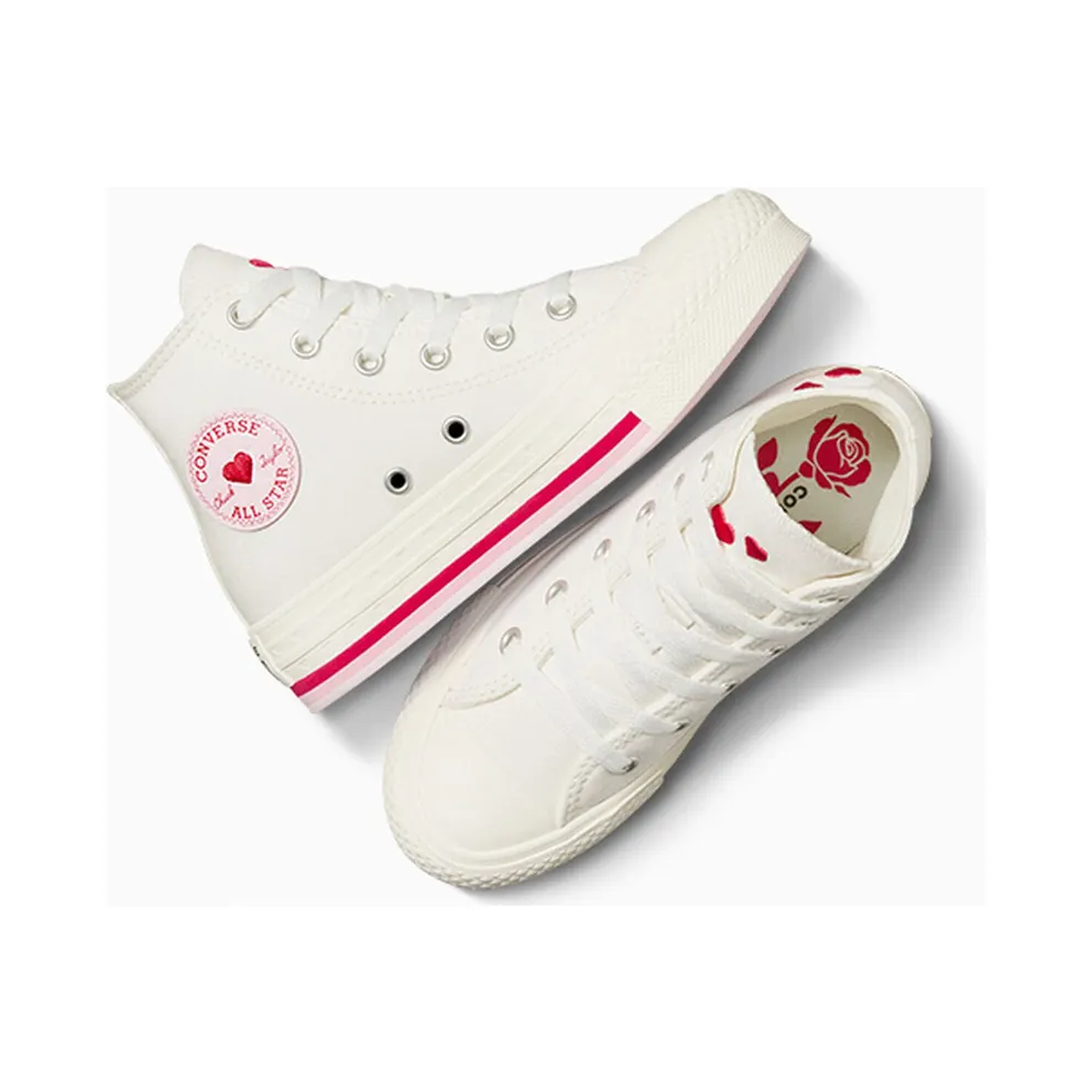 Converse Chuck Taylor All Star Lift Valentine’s Day Platform Vintage White/Red (A10717C)