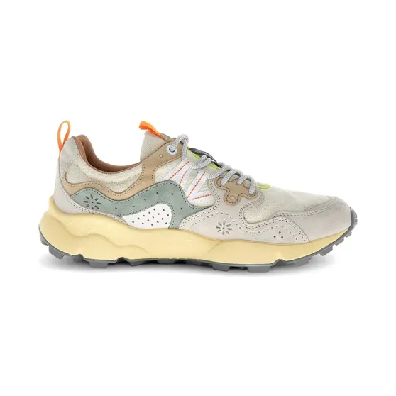 FLOWER MOUNTAIN Nubuck leren sneakers – Beige (2017818381N48)