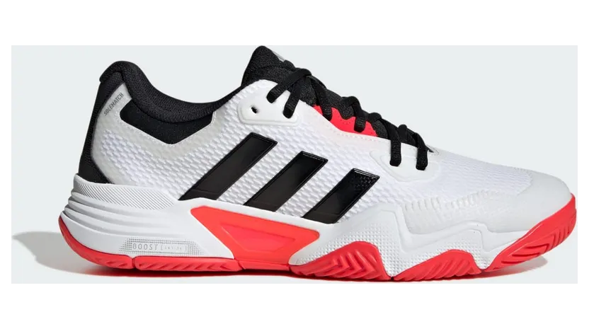 Adidas Solematch Control 2 Tennisschoenen Cloud White / Core Black / Silver Metallic (IH3088)