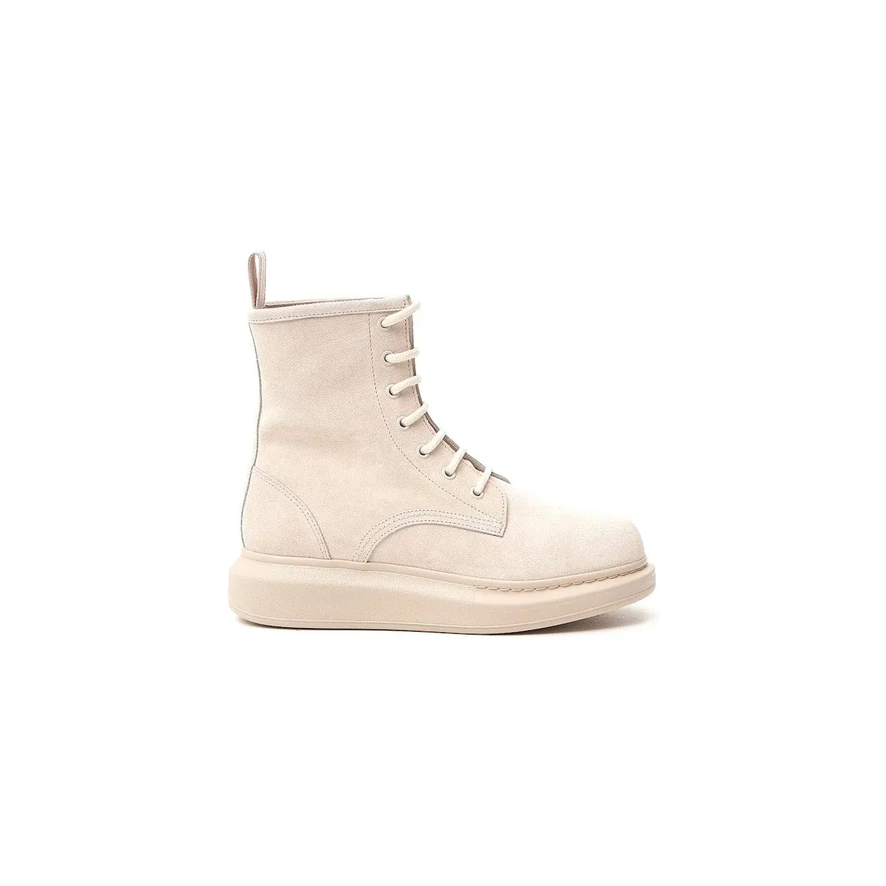 Alexander McQueen Hybrid Chelsea Boot Beige Suede (586394WHXK12222)