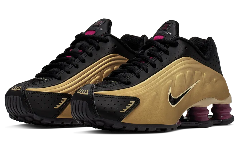 Nike Shox R4 – Zwart