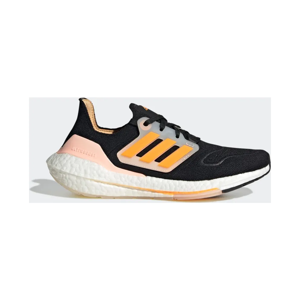 adidas ULTRABOOST 22 LAUFSCHUH Carbon / Flash Orange / Ecru Tint (GX5601)