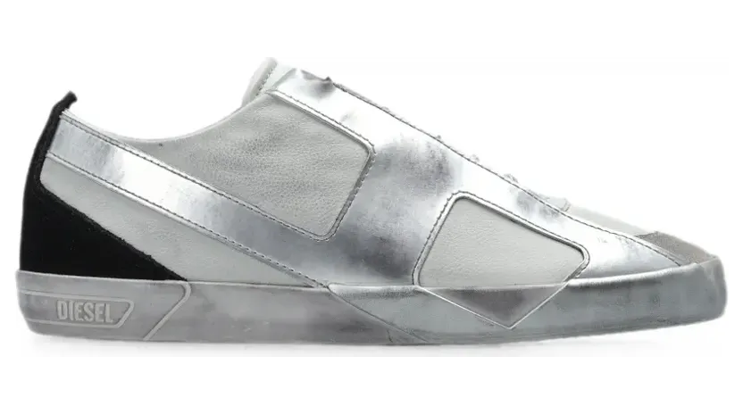 Diesel S-Slante-D Low sneakers – Zilver (Y03804P7744)