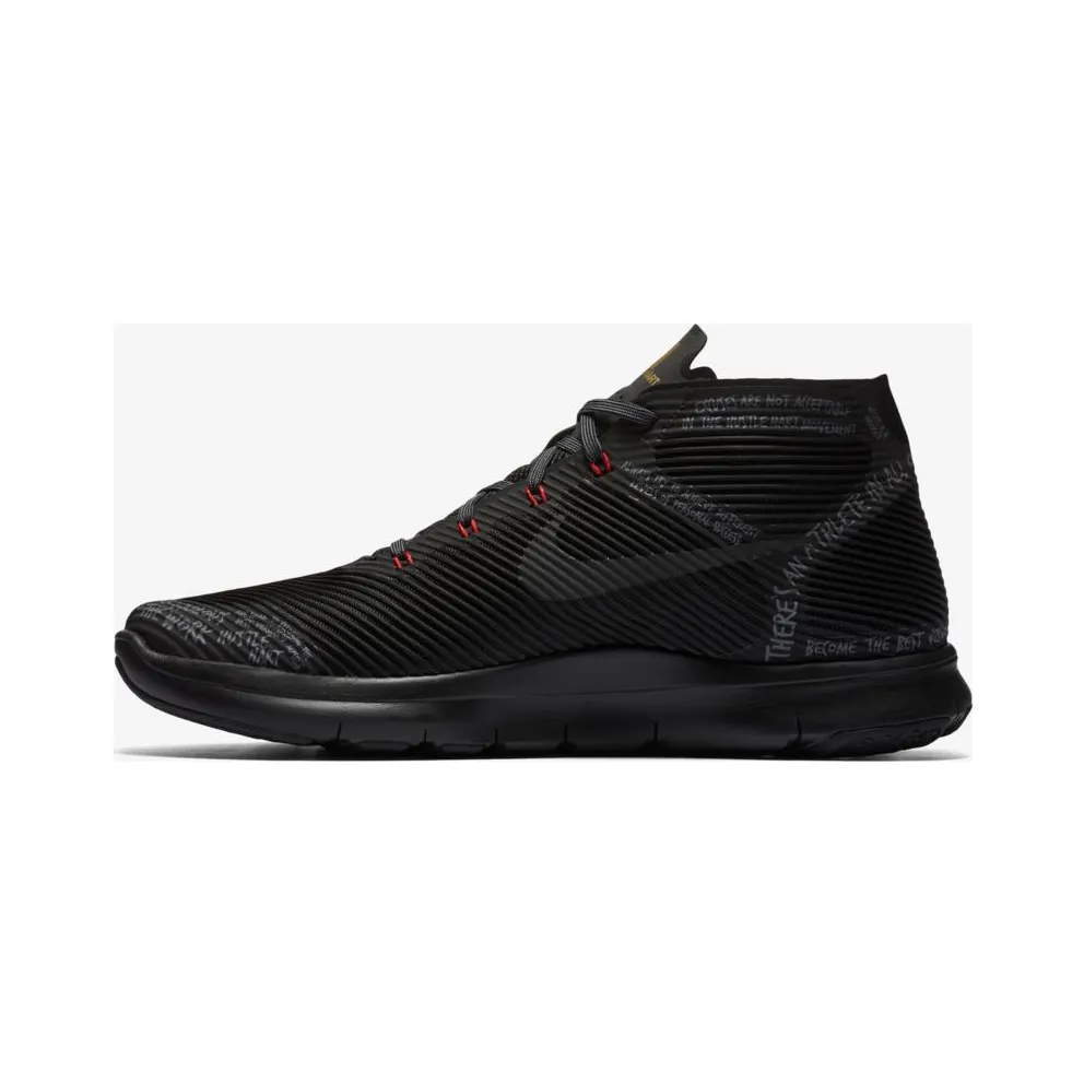 Nike Free Train Instinct Hustle Hart Black Black/Black-University Red (848416-001)