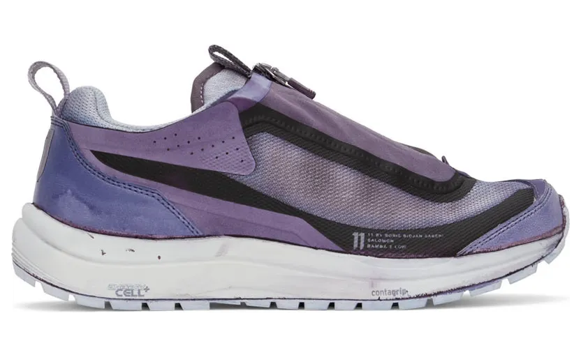 11 by Boris Bidjan Saberi Purple Salomon Edition Bamba 2 Low Sneakers (11xS 190)