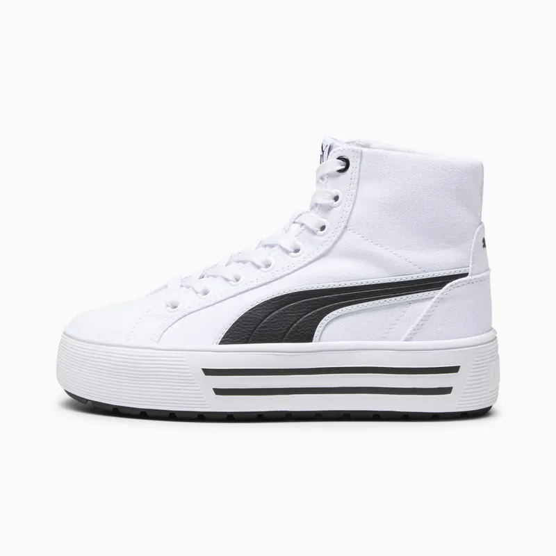 Puma Kaia 2.0 Mid damessneakers White/Black (392325-01)