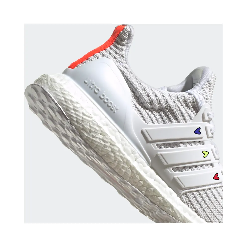 adidas Ultra Boost 4.0 DNA Hearts Pack White (W) Cloud White/Chalk White-Solar Red (GZ9232)