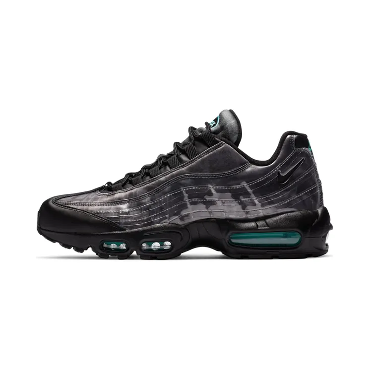 Nike Air Max 95 ‘Black Aurora Green’ “Black / Aurora Green / Smoke Grey” (DA7735-001)