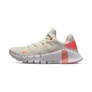 Nike Free Metcon 4 Trainingsschoenen Grey “Sail / Crimson Bliss / Pearl White / Total Orange” (CZ0596-104)