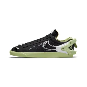 Nike x ACRONYM Blazer Low “Black / Olive Aura / White” (DO9373-001)