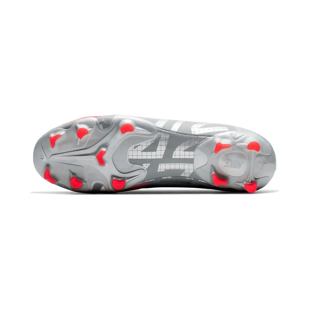 Nike Mercurial Vapor 13 FG/MG Metallic Grey Crimson (AT5269-906)