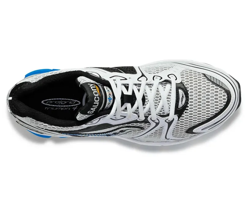 Saucony ProGrid Triumph 4 White Silver Blue (S70704-3)