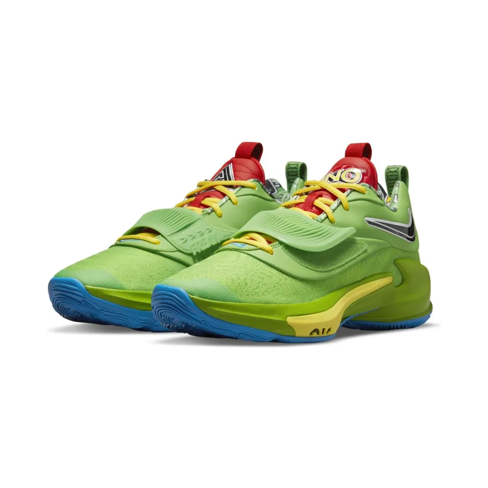 Nike Zoom Freak 3 “Green Bean / White / Action Red / Black” (DC9364-300)