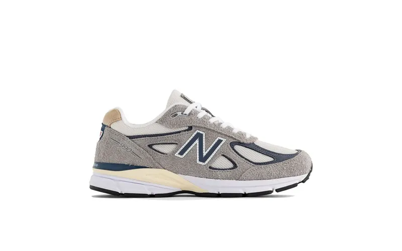 New Balance 990v4 “Made in USA – Grey/Navy” (U990TA4)