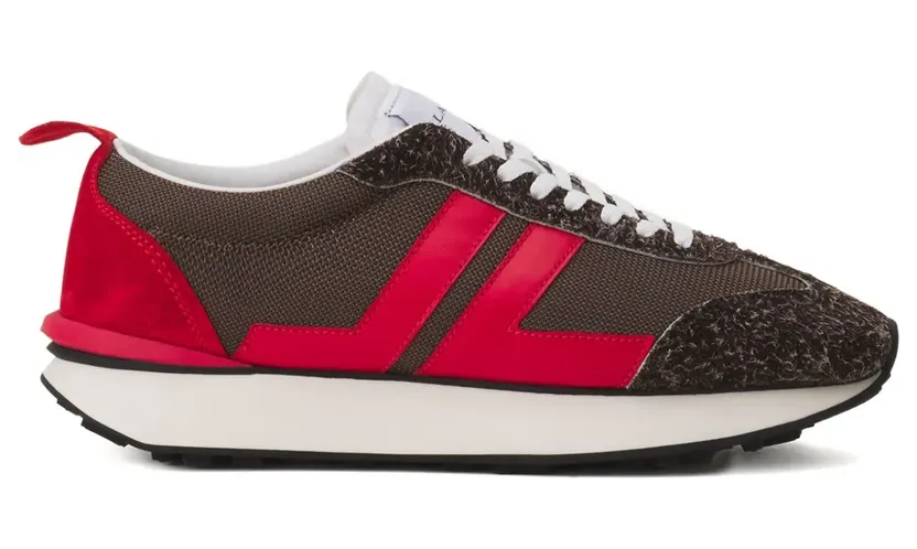 Lanvin Bumpr Sneakers mit Wildledereinsätzen – Weiß (FUSKBUMPMESHH25)