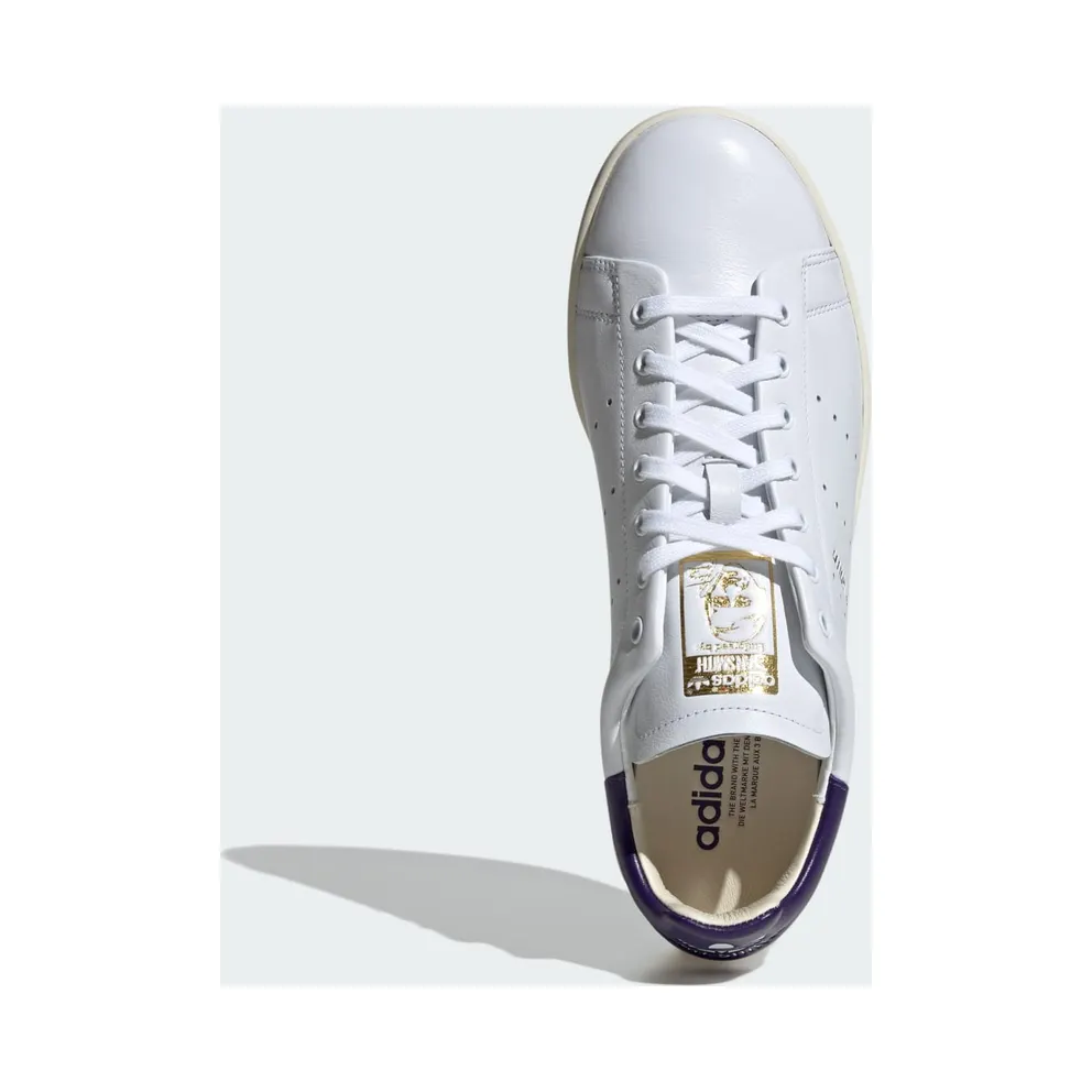 adidas Stan Smith Lux Cloud White Collegiate Purple Cream White (ID1415)