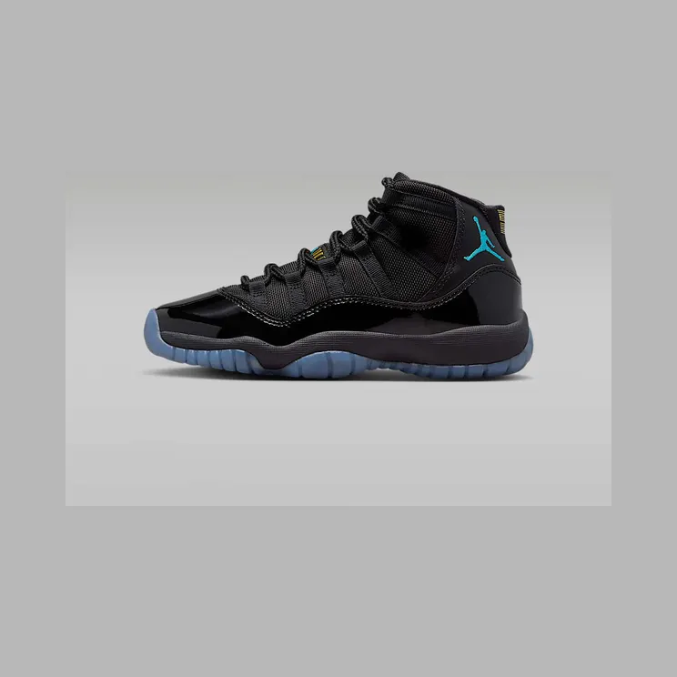 Air Jordan 11 Retro GS Gamma Blue (2025) “Black / Varsity Maize / Gamma Blue” (378038-047)