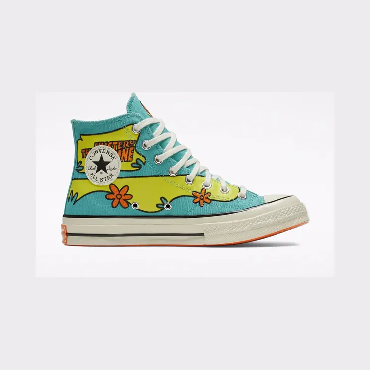 Converse Scooby-Doo x Chuck 70 High ‘The Mystery Machine’ Pool Blue/Sulfur Spring/Egret (169072C)