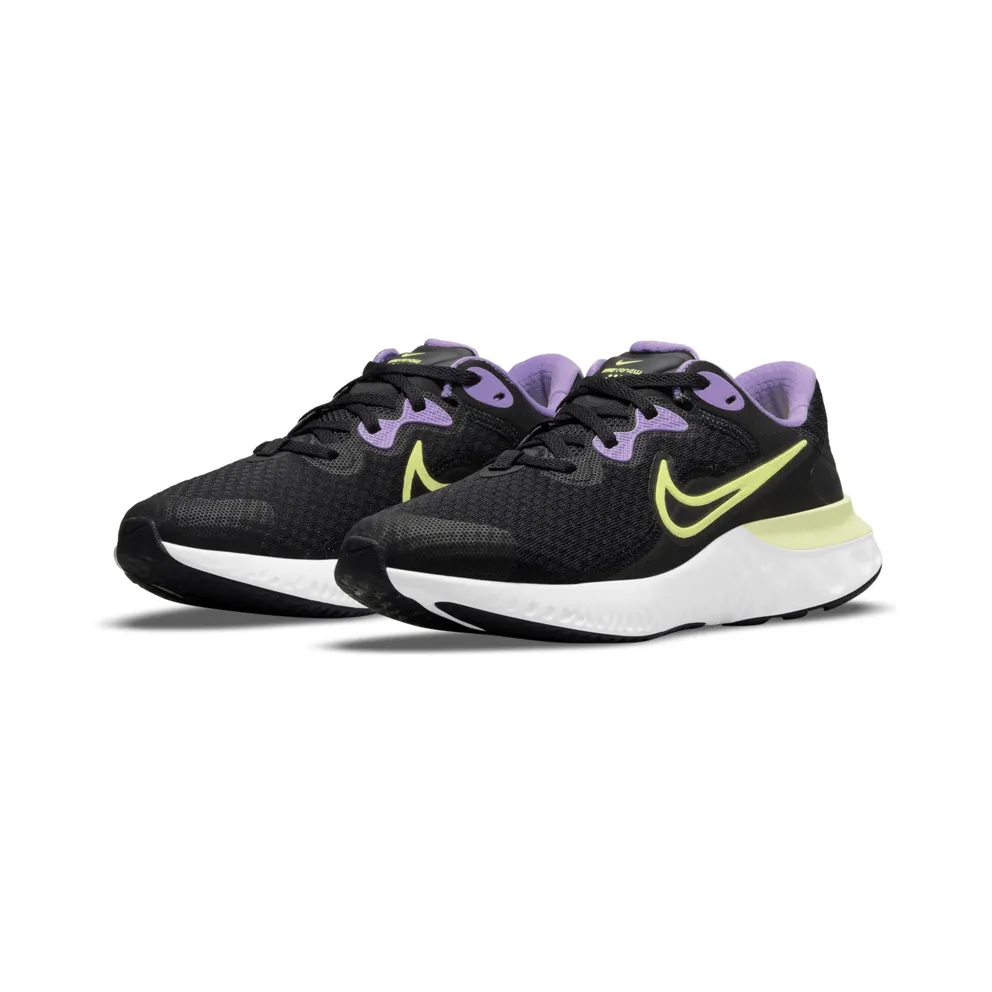 Nike Renew Run 2 “Black / Lilac / White / Light Lemon Twist” (CW3259-013)