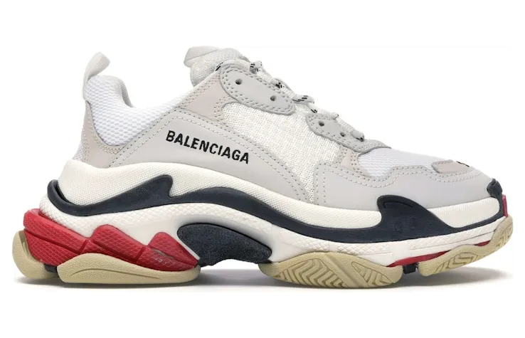 Balenciaga Triple S White Red (W)