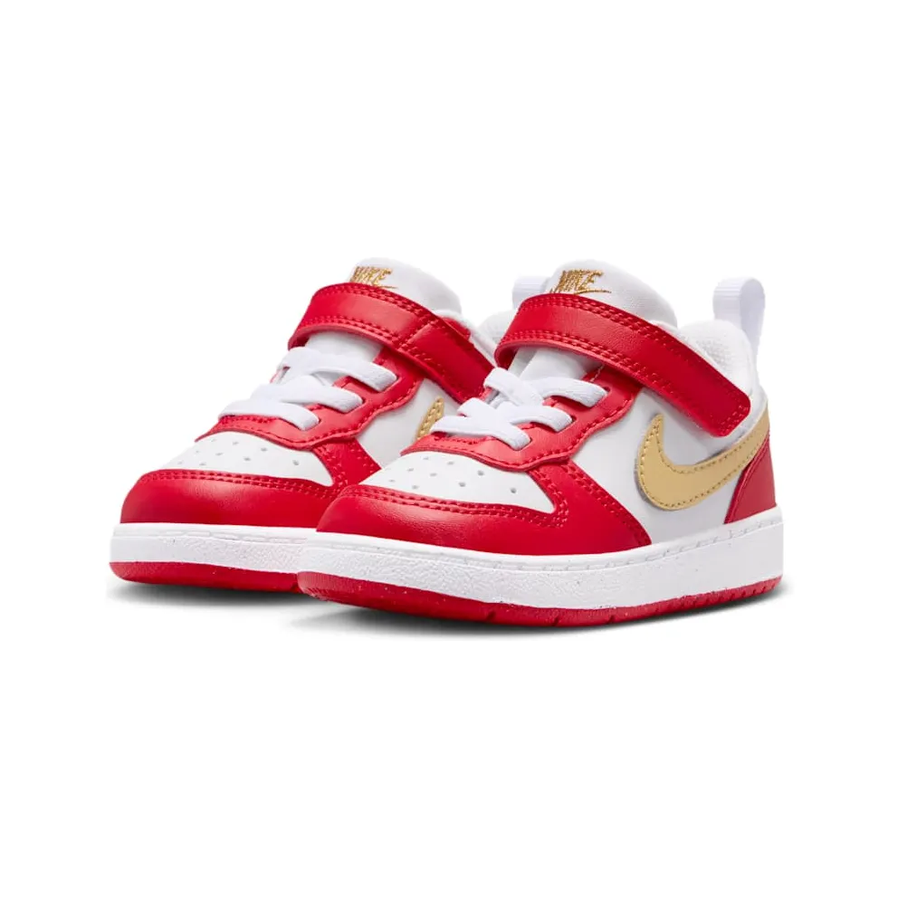 Nike Court Borough Low Recraft White University Red Gold (DV5458-137)