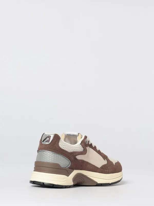 Autry Hyperway Mesh and Suede Sneakers Brown (HYLWSA03) (2)