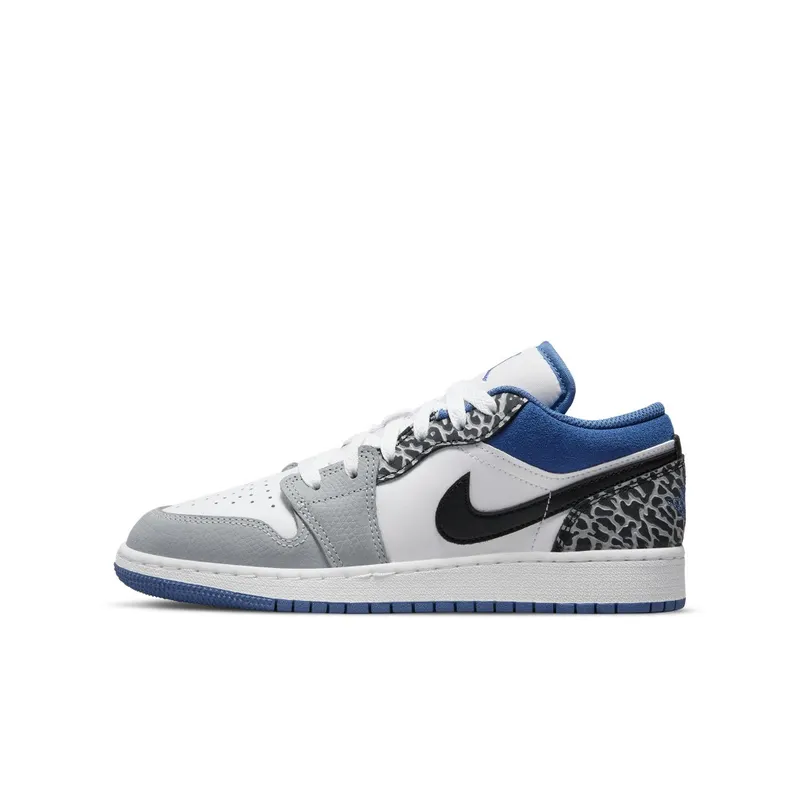 Air Jordan 1 Low SE Older Kids’ White (DQ2514-140)