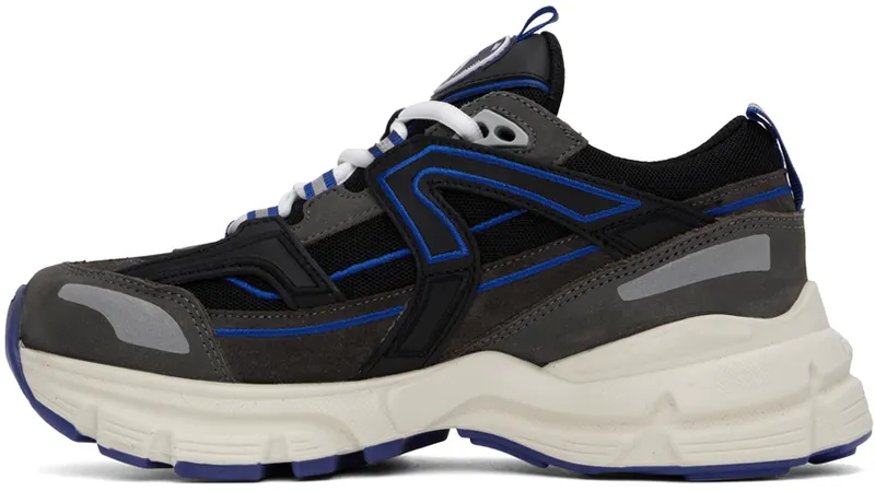Axel Arigato Black & Blue Marathon R-Trail Sneakers (F0568007)