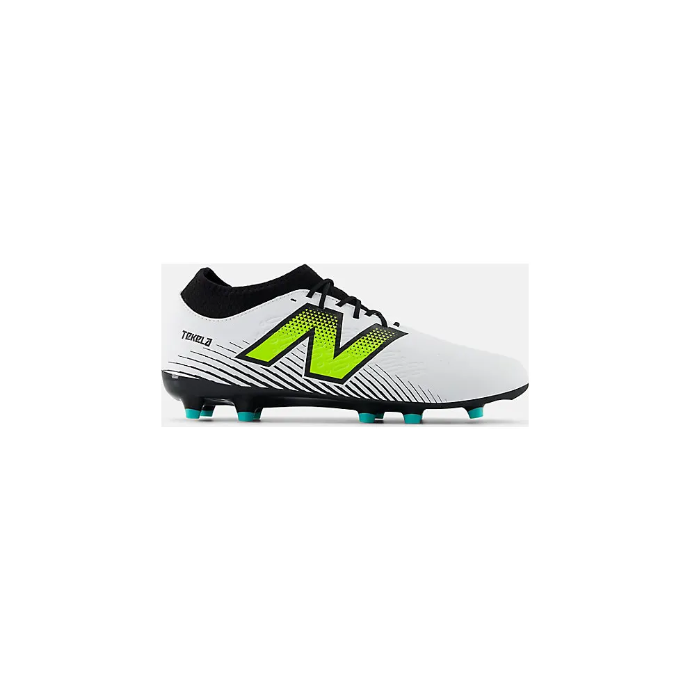 New Balance Tekela Magique FG v4 White Hi-Lite Black (ST3FH45)