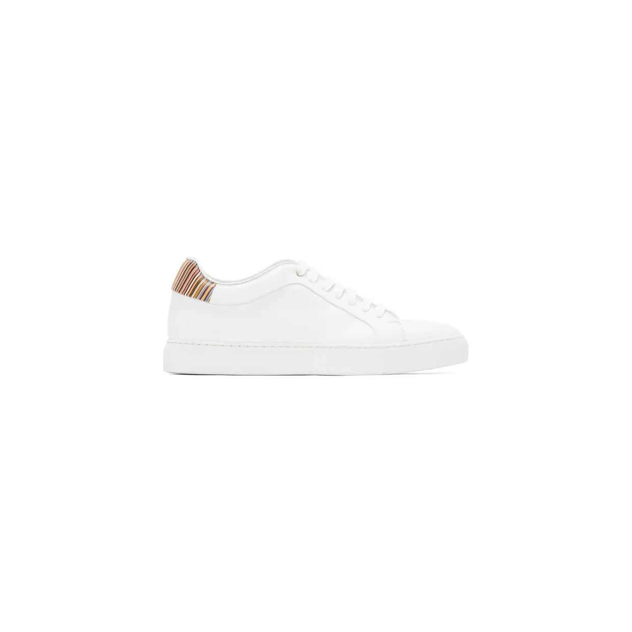Paul Smith White Signature Stripe Basso Sneakers (M1S-BAS14-ATRI)