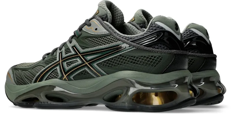 ASICS GEL-KINETIC 2.0 “Obsidian Grey / Olive Canvas” (1203A678-025)