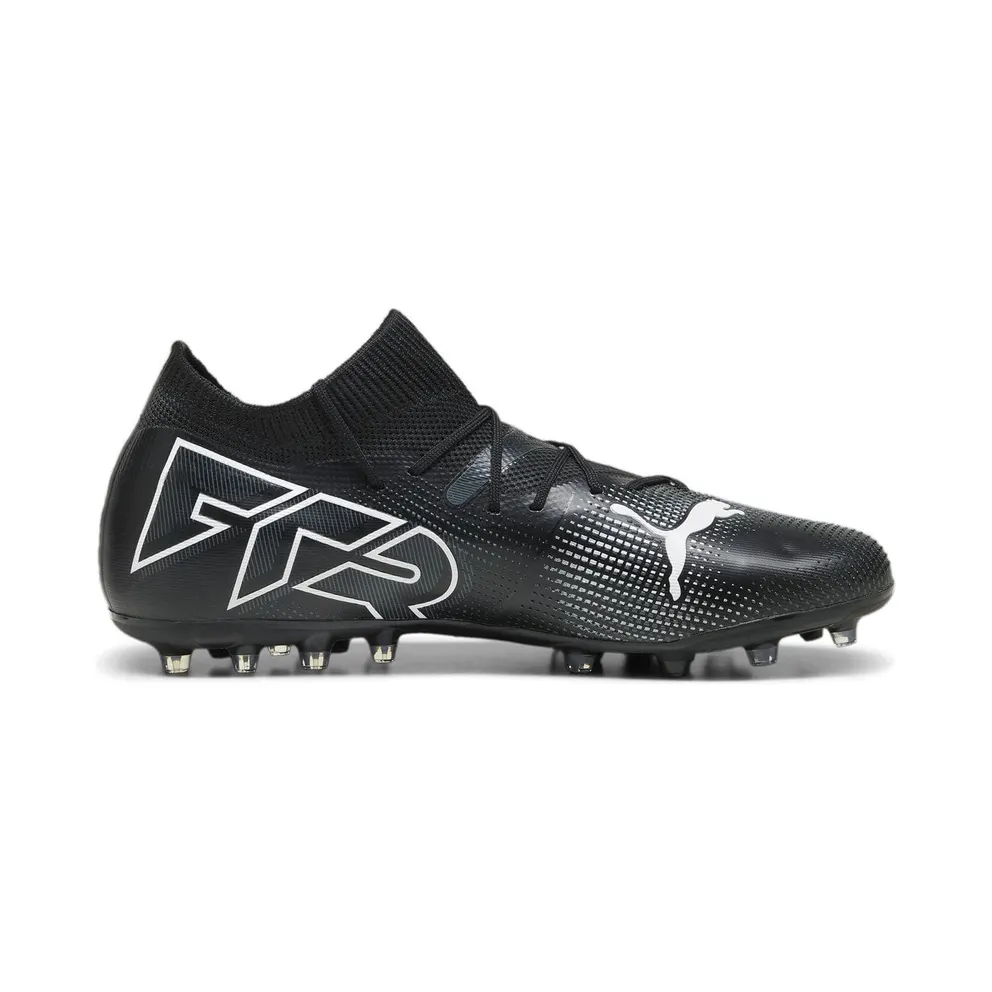 Puma FUTURE 7 MATCH MG PUMA BLACK-SILVER-NRGY RED Men, pink (107719)
