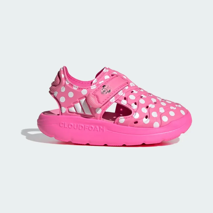 adidas Water Sandals Disney Minnie Mouse Bliss Pink White (JQ4400)