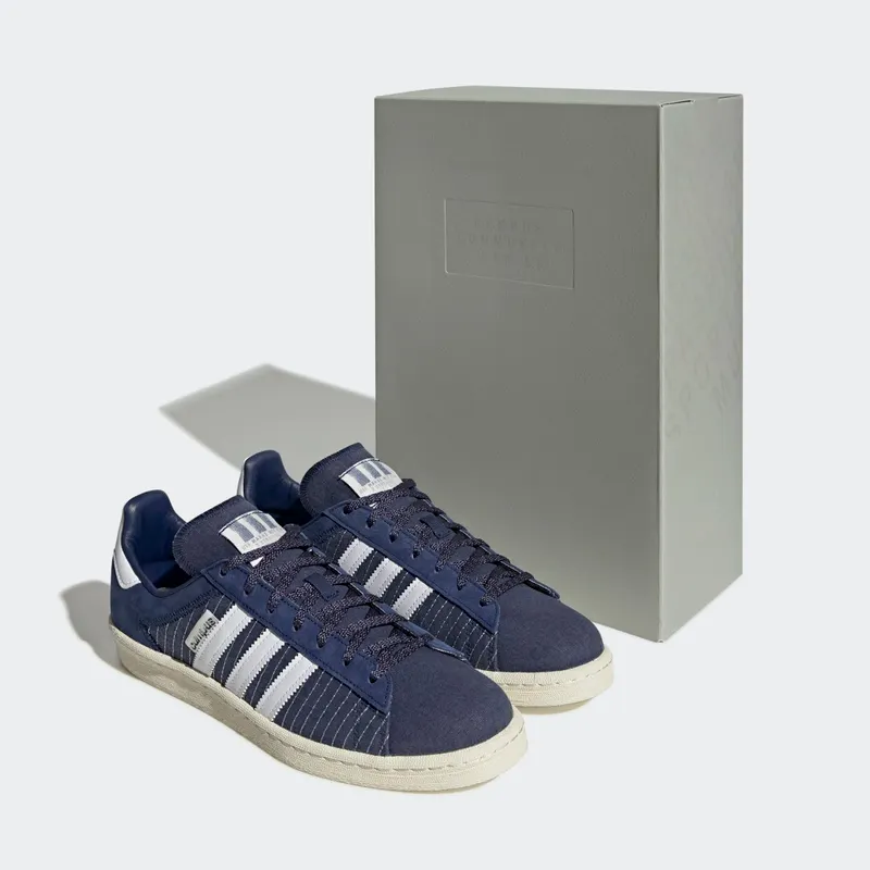 Adidas Campus 80s Dark Blue / Cloud White / Off White (GY4588)