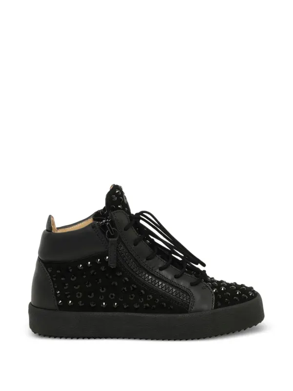 Giuseppe Zanotti ‘Kriss’ High-Top-Sneakers – Schwarz (RS7035001)