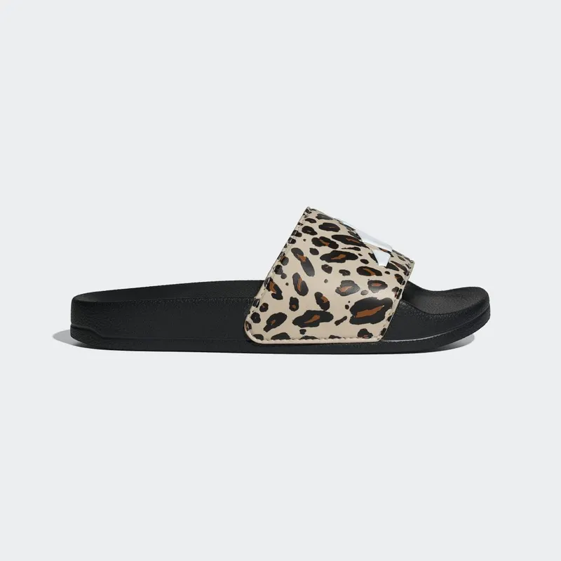 Adidas adilette Shower Logo Slides Kids Crystal Linen / Core White / Core Black (IH9586)