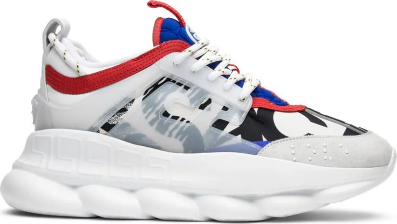 Versace Chain Reaction 2 Chainz White (W) (DSR705G D3TSV DMCW)